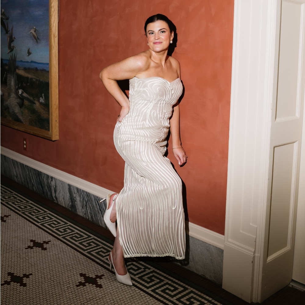 REVOLVE Opal Midi Dress in Ivory & Beige
Michael Costello